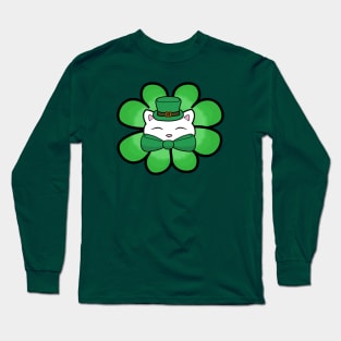 St Patrick's day cat Long Sleeve T-Shirt